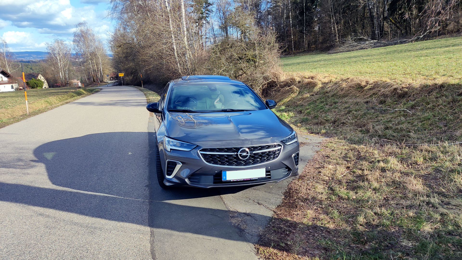 Opel Insignia GSi - Mondstein Grau Metallic - Irmscher Winterreifen